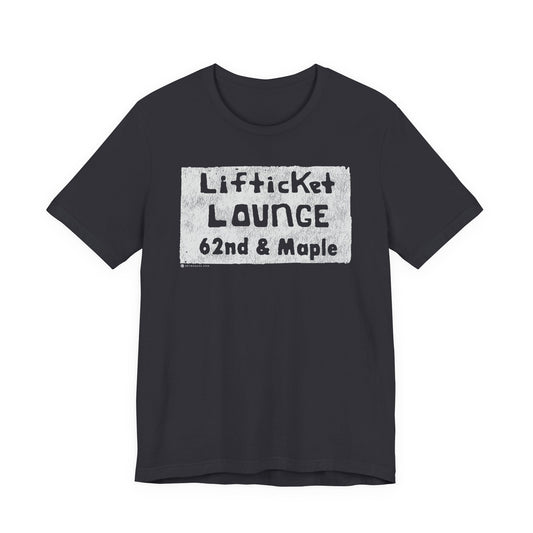 LIFTICKET LOUNGE - v2 Short Sleeve Tee