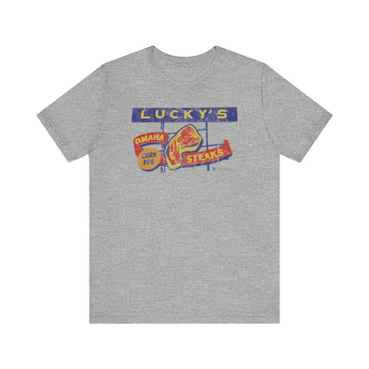 LUCKY'S TEN-O-ONE RESTAURANT AND LOUNGE Short Sleeve Tee