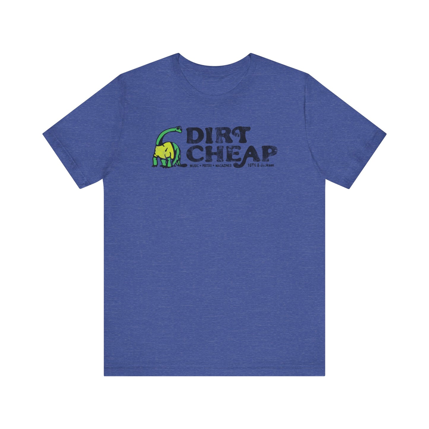DIRT CHEAP RECORDS & TAPES Short Sleeve Tee