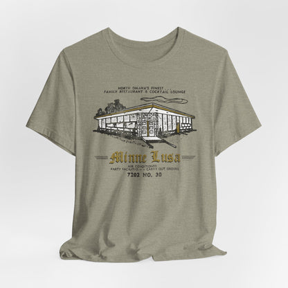 MINNE LUSA RESTAURANT/LOUNGE Short Sleeve Tee