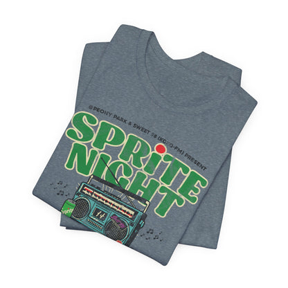 SPRITE NIGHT BOOMBOX (PEONY PARK) Short Sleeve Tee