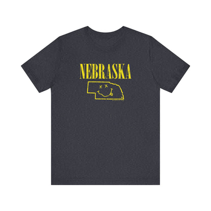 SMELLS LIKE NEBRASKA (BAND LOGO) Short Sleeve Tee
