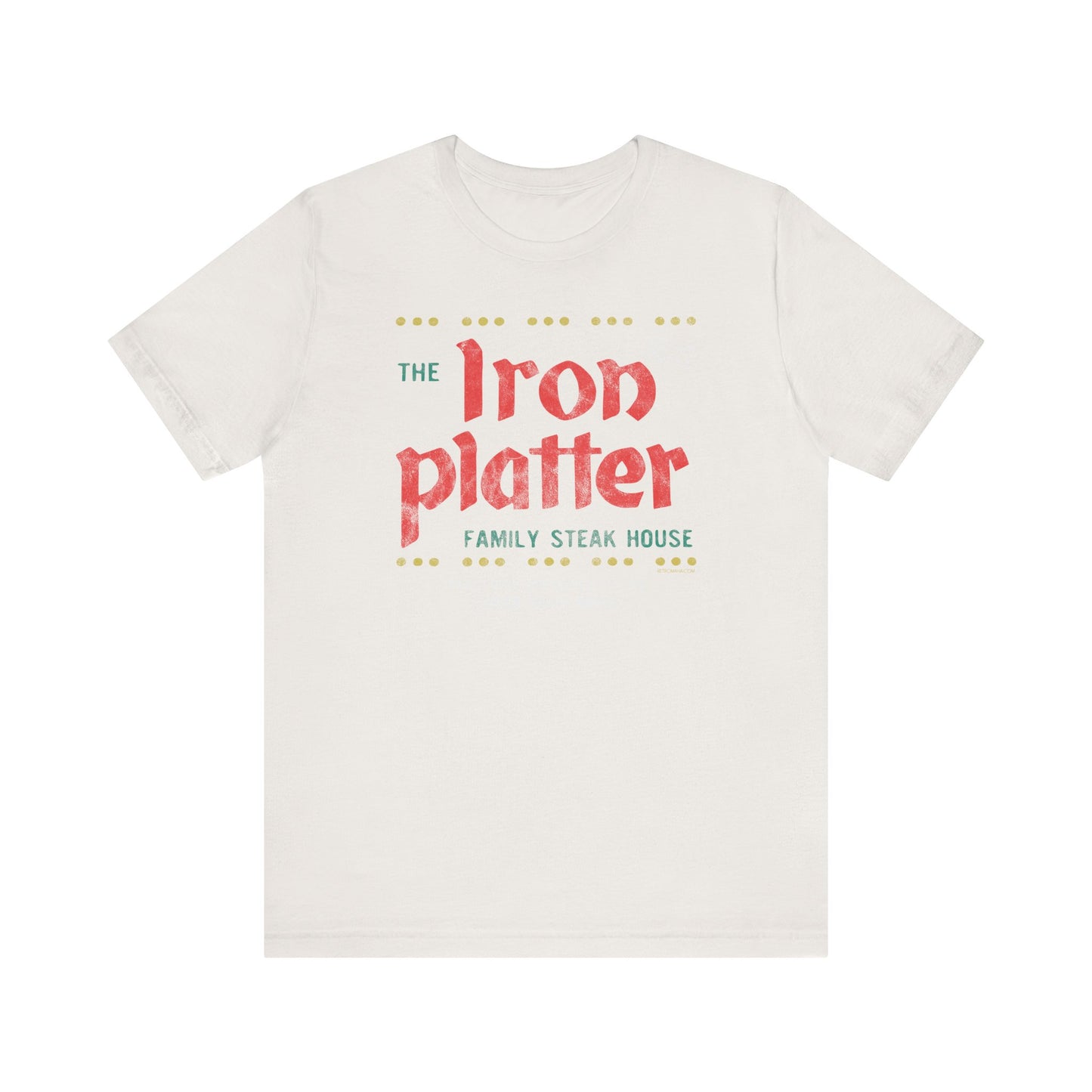 IRON PLATTER FAMILY STEAK HOUSE Short Sleeve Tee