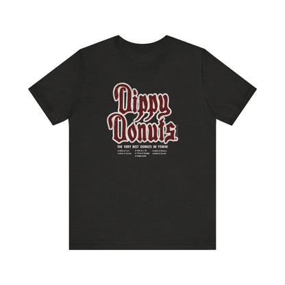 DIPPY DONUTS (WORDMARK) Short Sleeve Tee