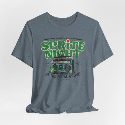 SPRITE NIGHT BOOMBOX (PEONY PARK) Short Sleeve Tee