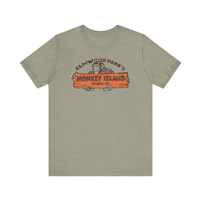 ELMWOOD PARK'S MONKEY ISLAND Short Sleeve Tee